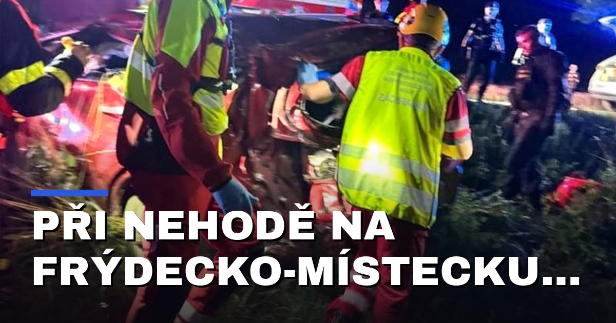 Při nehodě na Frýdecko-Místecku zemřela čtrnáctiletá účastnice tábora