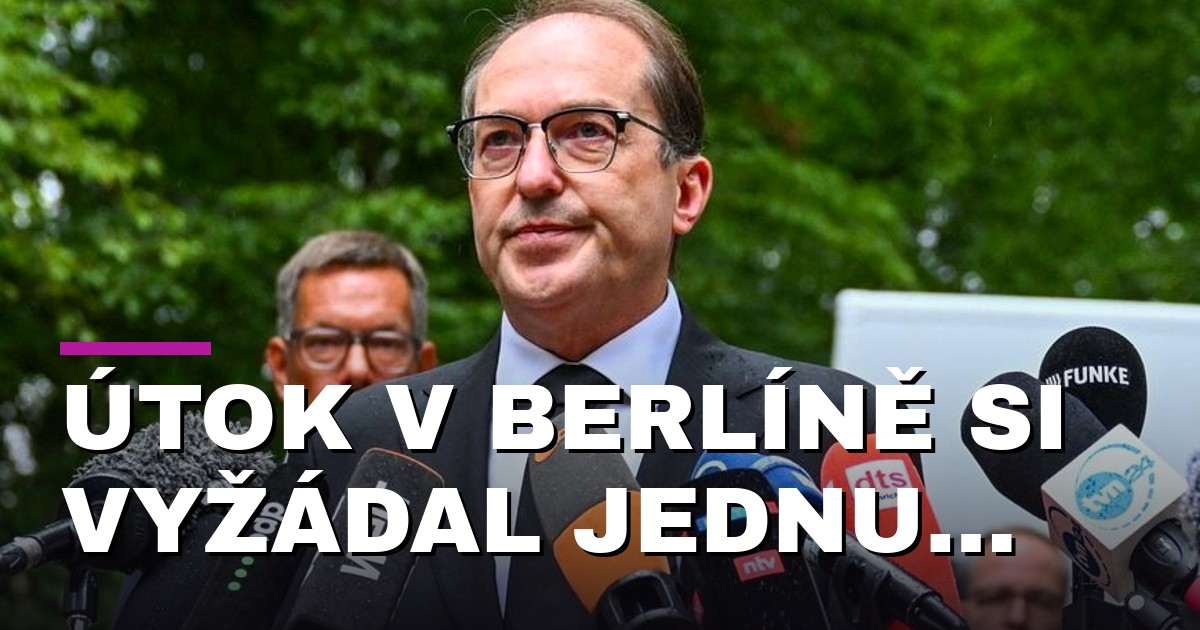 Útok v Berlíně si vyžádal jednu oběť a 29 zraněných, podezřelý je na útěku