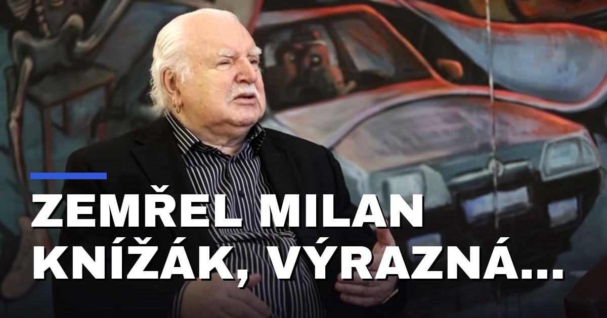 Zemřel Milan Knížák, výrazná osobnost českého umění. Bylo mu 86 let