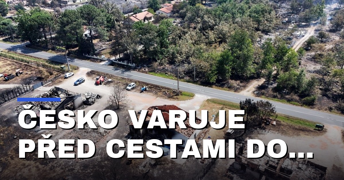 Česko varuje před cestami do požáry zasaženého Gironde, občany vyzývá k odjezdu