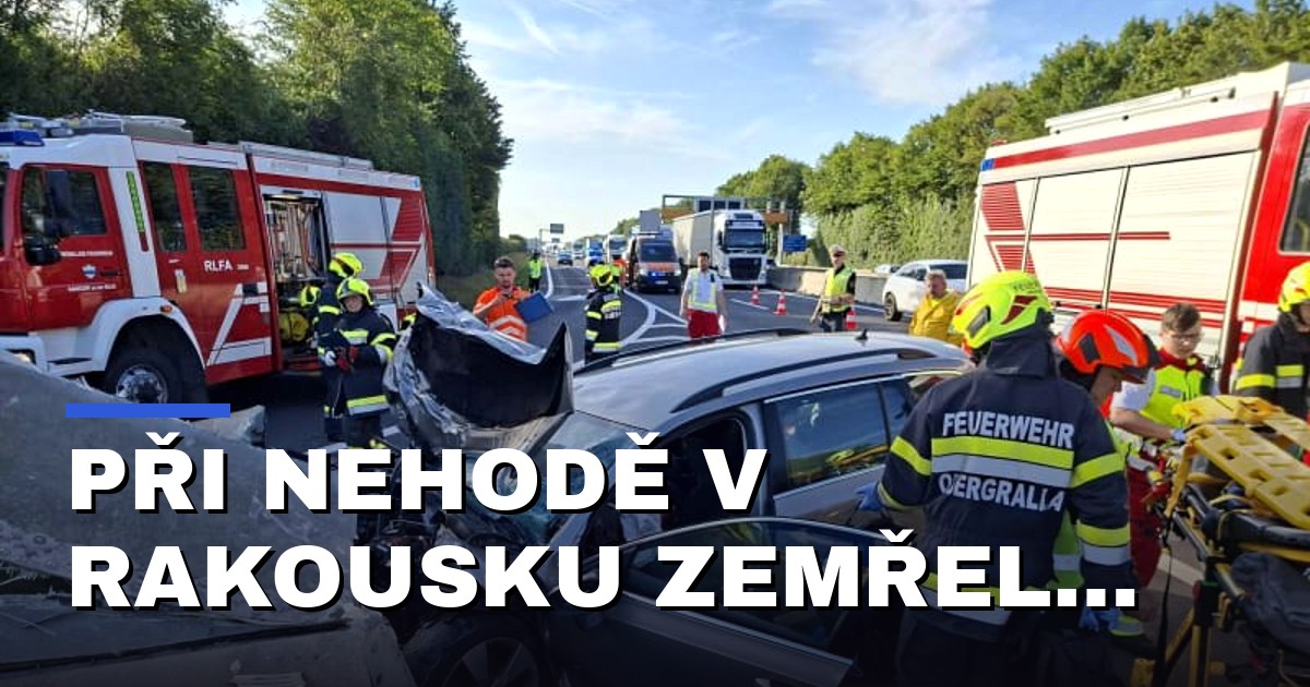 Při nehodě v Rakousku zemřel zpěvák plzeňské kapely MASH Petr Slavík