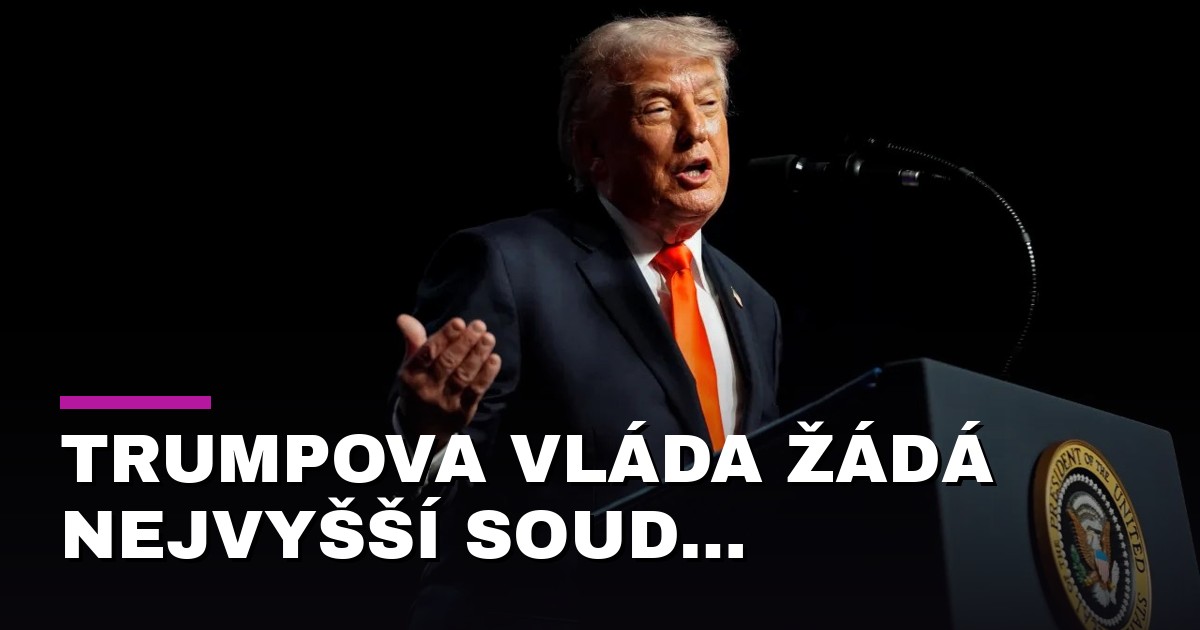Trumpova vláda žádá Nejvyšší soud o omezení korespondenční volby