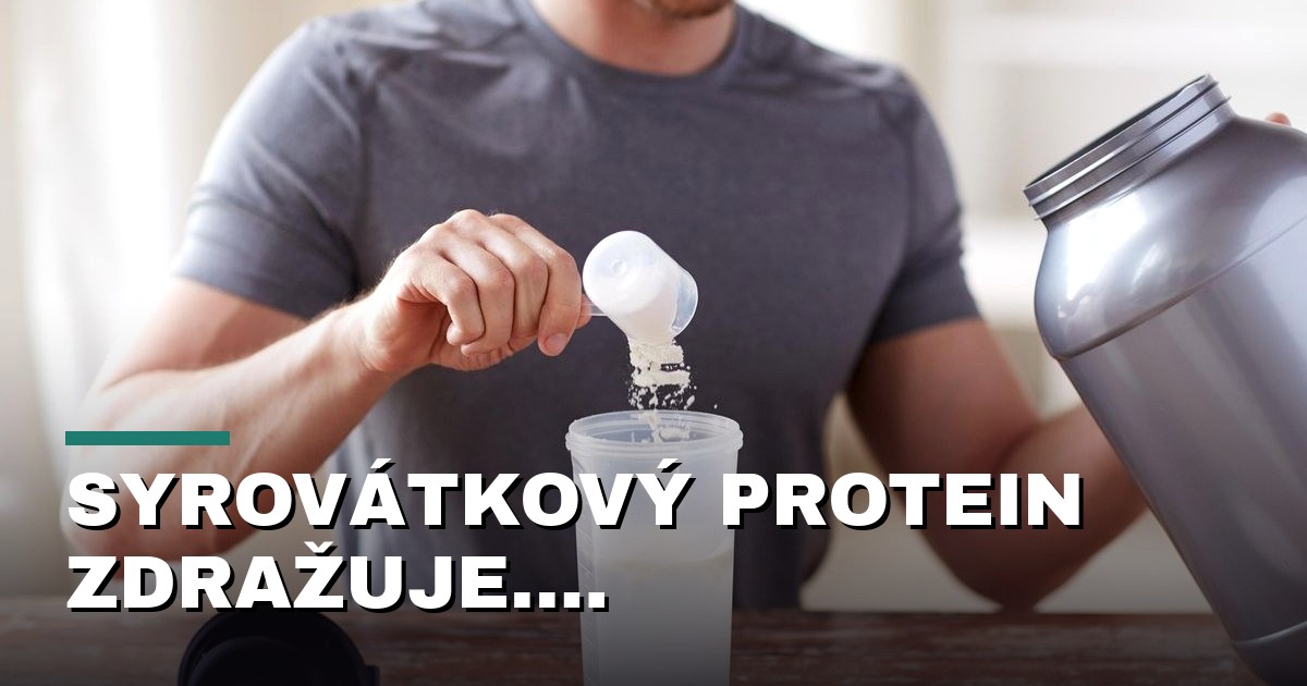 Syrovátkový protein zdražuje. Poptávka po bílkovinách převyšuje výrobní kapacity