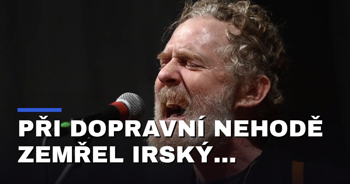 Při dopravní nehodě zemřel irský zpěvák Glen Hansard