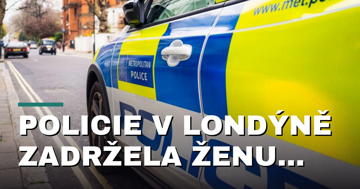 Policie v Londýně zadržela ženu podezřelou z pobodání čtyř mužů