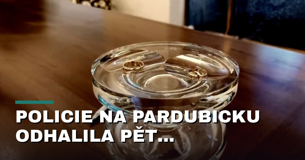 Policie na Pardubicku odhalila pět padělaných oddacích listů kvůli dávkám