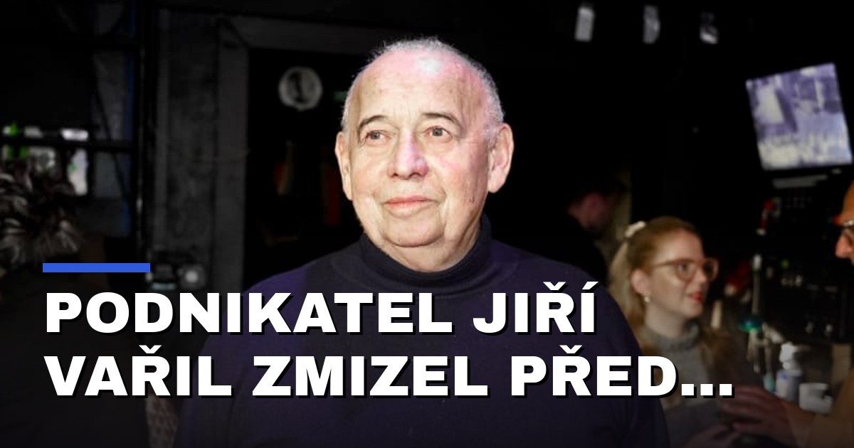 Podnikatel Jiří Vařil zmizel před soudem. Herec Vyskočil ho viní ze smrti syna